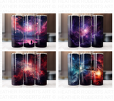 Galaxy 20 Oz Tumbler Wrap Bundle