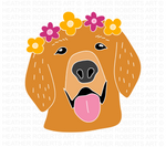 Golden Retriever SVG Bundle