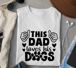 This Dad Loves His Dogs Svg