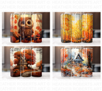 Fall 20 Oz Tumbler Sublimation Wraps Bundle - Volume 1