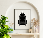 Backpack Silhouette SVG