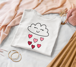 Clouds with Heart SVG