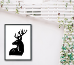 Deer Silhouette SVG