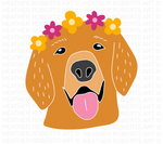 Golden Retriever SVG Bundle