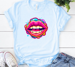 Psychedelic Lips PNG