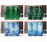 Christmas 20 Oz Tumbler Wrap Bundle - Volume 3