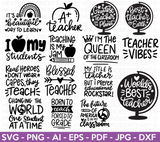 Teacher SVG Bundle