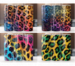 Leopard Print 20 Oz Tumbler Wrap Bundle