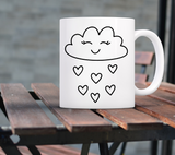 Clouds with Heart SVG