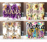 20 Oz Mother's Day Tumbler Sublimation Wraps Bundle