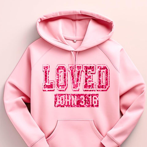 Loved John 3:16 Sublimation PNG