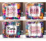 20 Oz Mother's Day Tumbler Sublimation Wraps Bundle