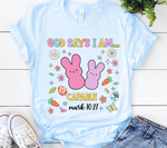 God Says I Am Capable Sublimation PNG