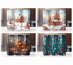 Christmas 20 Oz Tumbler Wrap Bundle - Volume 6