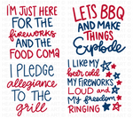 Funny 4th of July SVG Bundle