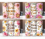 20 Oz Best Mom Ever Tumbler Sublimation Wraps Bundle