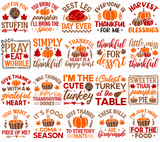 Thanksgiving Mega SVG Bundle