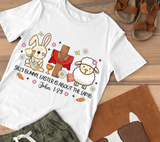 Silly Bunny Easter Is About The Lamb Sublimation PNG