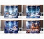 Christmas 20 Oz Tumbler Wrap Bundle - Volume 2