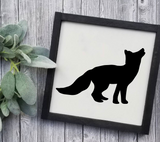 Fox Silhouette SVG