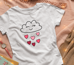 Clouds with Heart SVG