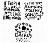 Teacher SVG Bundle