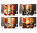 Fall 20 Oz Tumbler Sublimation Wraps Bundle - Volume 2