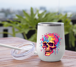 Psychedelic Skull PNG