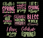 Spring SVG Bundle