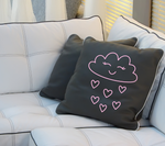 Clouds with Heart SVG