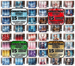 Christmas 20 Oz Tumbler Wrap Mega Bundle, 100 Designs