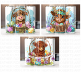 Easter Animals Tumbler Wrap Bundle