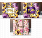 20 Oz Mother's Day Tumbler Sublimation Wraps Bundle