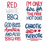 Funny 4th of July SVG Bundle