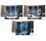 Christmas 20 Oz Tumbler Wrap Bundle - Volume 6