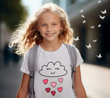 Clouds with Heart SVG