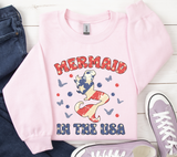 Mermaid In The USA PNG