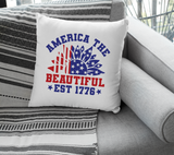 America The Beautiful Est 1776 SVG