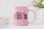 Mom of Girls Sublimation PNG