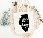 I Love Chicago Illinois SVG