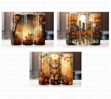 Fall 20 Oz Tumbler Sublimation Wraps Bundle - Volume 2