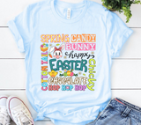 Easter Typography Sublimation PNG