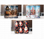 Christmas 20 Oz Tumbler Wrap Bundle - Volume 2