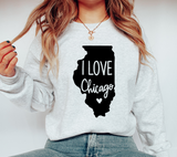 I Love Chicago Illinois SVG