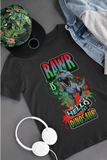 Rawr Is Hello In Dinosaur Sublimation PNG