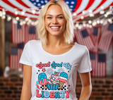 Sweet Land of Liberty PNG Sublimation