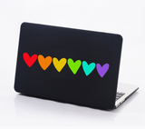 Rainbow Hearts SVG