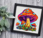 Psychedelic Mushrooms PNG