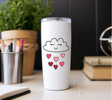 Clouds with Heart SVG