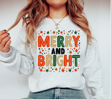 Merry and Bright SVG